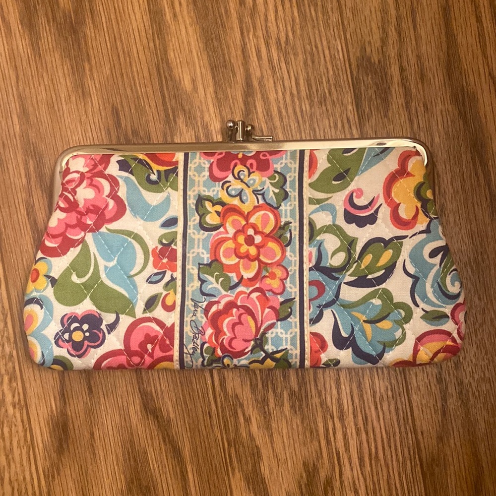 Vera Bradley Floral Clutch Purse